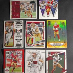 San Francisco 49ers George Kittle Football Cards Set of 8 For $5
