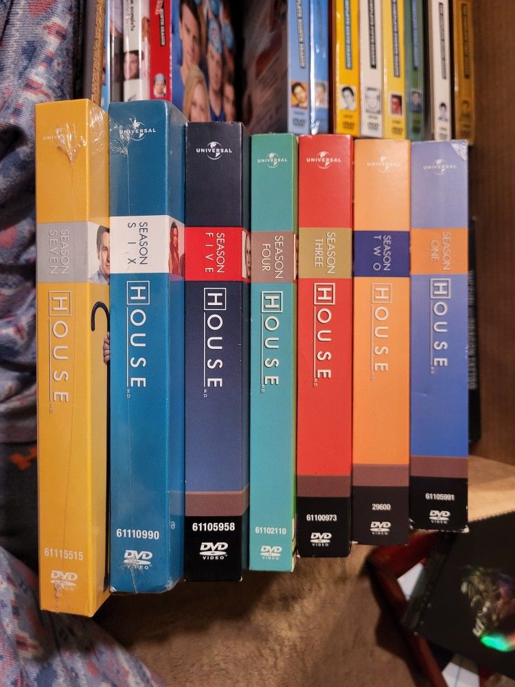 House TV Show DVD Series Seasons 1-7