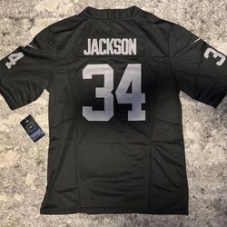 Bo Jackson Los Angeles Raiders Classic Football Jerseys/Large/XXXL 