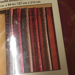 Set of three curtains