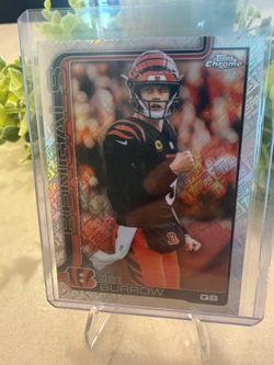 JOE BURROW SP FANATICS TOPPS FOIL!!