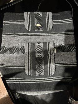 Mexican Cloth Backpack / Knapsack