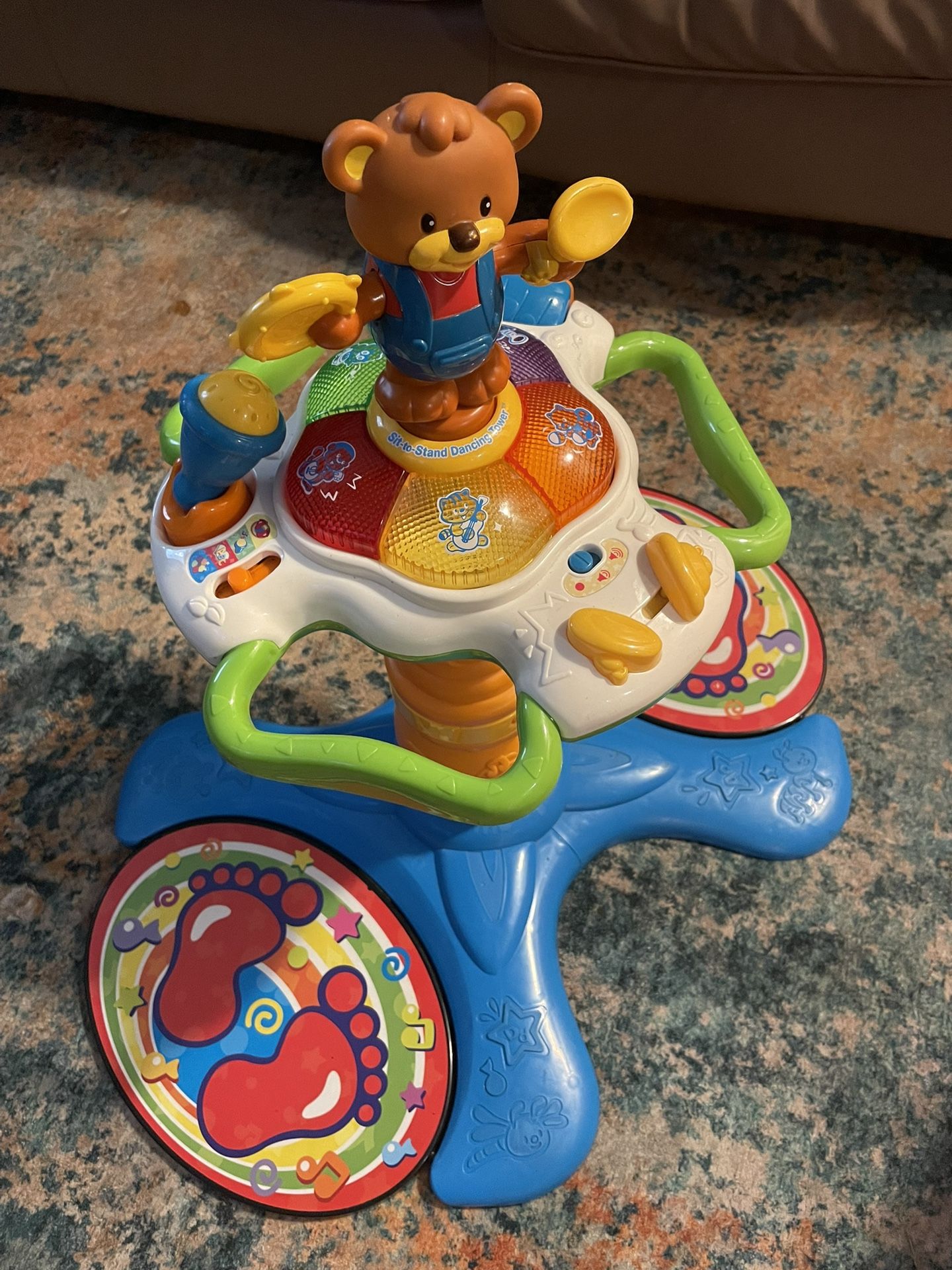 V-tech sit and stand dancing tower