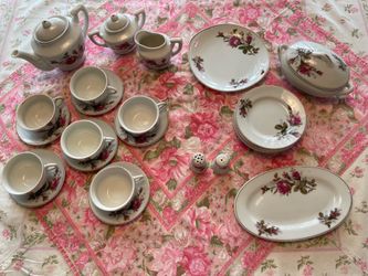 Moss Rose Tea Set Japan