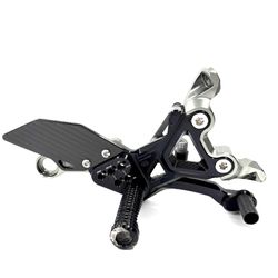 BMW S1000RR K67 GILLES TOOLING FXR RIGHT PEG CARBON HEEL GUARD BRAKE LEVER FXR-BM05-01 BLACK RH
