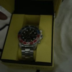 Sliver Invicta Watch 