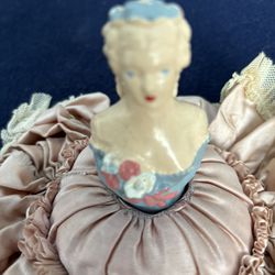 Antique Half Doll Pin Cushion 