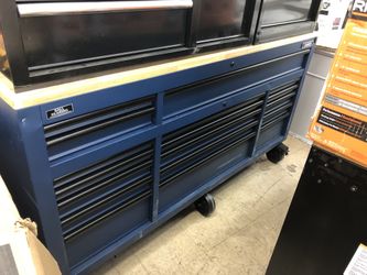72 inch husky toolbox, thousand dollars firm