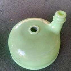 Vintage Uranium Glass Dentist Spit Bowl