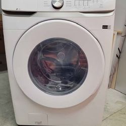 Front Load Washer with Self-Clean+ High-Efficiency Samsung White