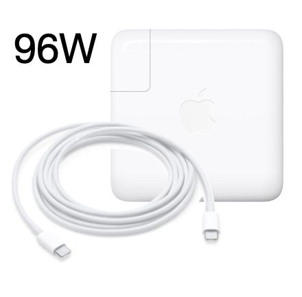 Apple 96W USB‑C Power Adapter + 2 m USB‑C Cable, Excellent Condition