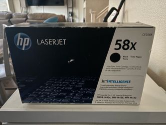 HP 58X (CF258X) Genuine HP High Yield Black Toner – New & Sealed