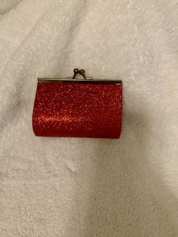 Red Sparkly Mini Purse