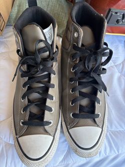 Converse Chuck Taylor High-Top Leather Sneakers