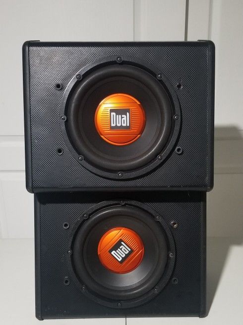 Truck Speakers With 300 Watt Amplifier 10"