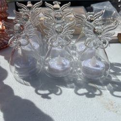 Light Up Angels (Set Of 4)