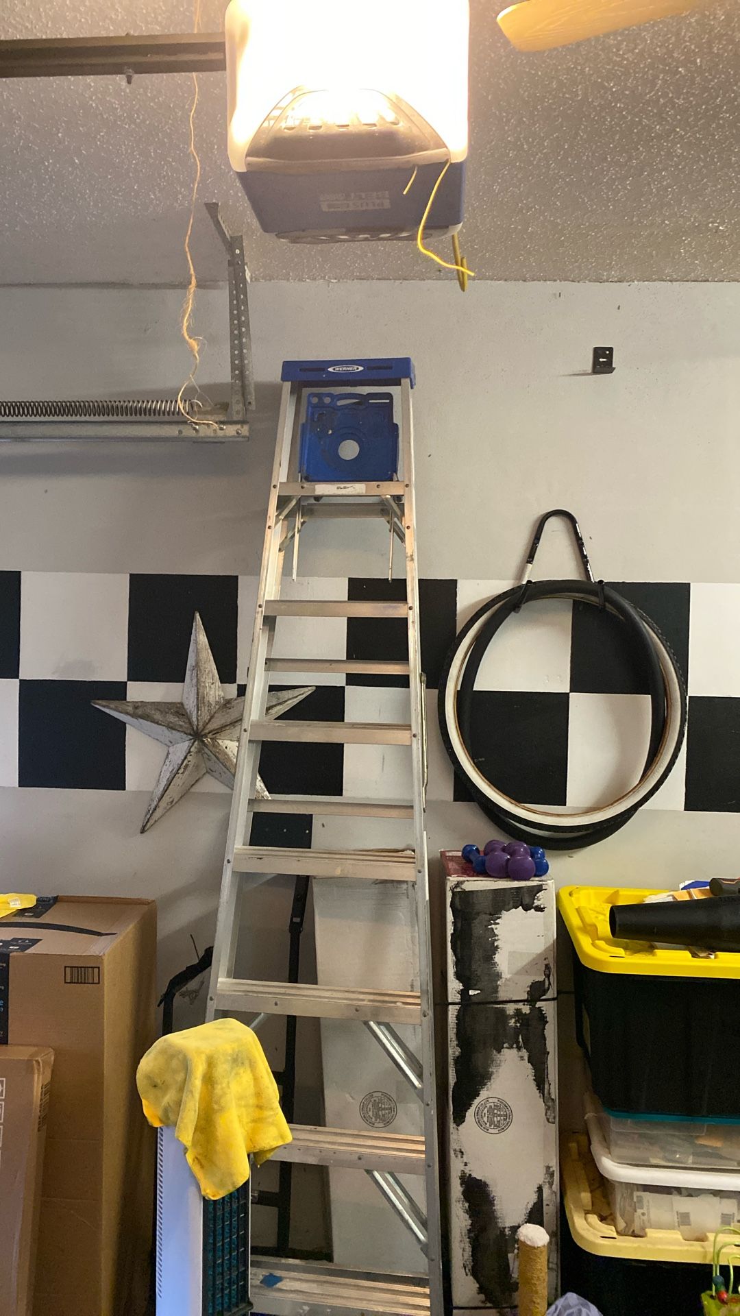 Ladder 8 Ft Aluminum In Plantation