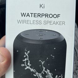 Wireless Speaker Waterproof Notabrick Ki brand new inbox. Pick up or delivery. As is. 
