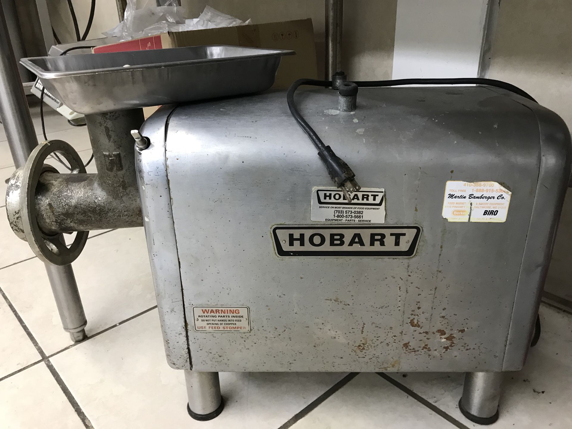 Meat grinder Hobart