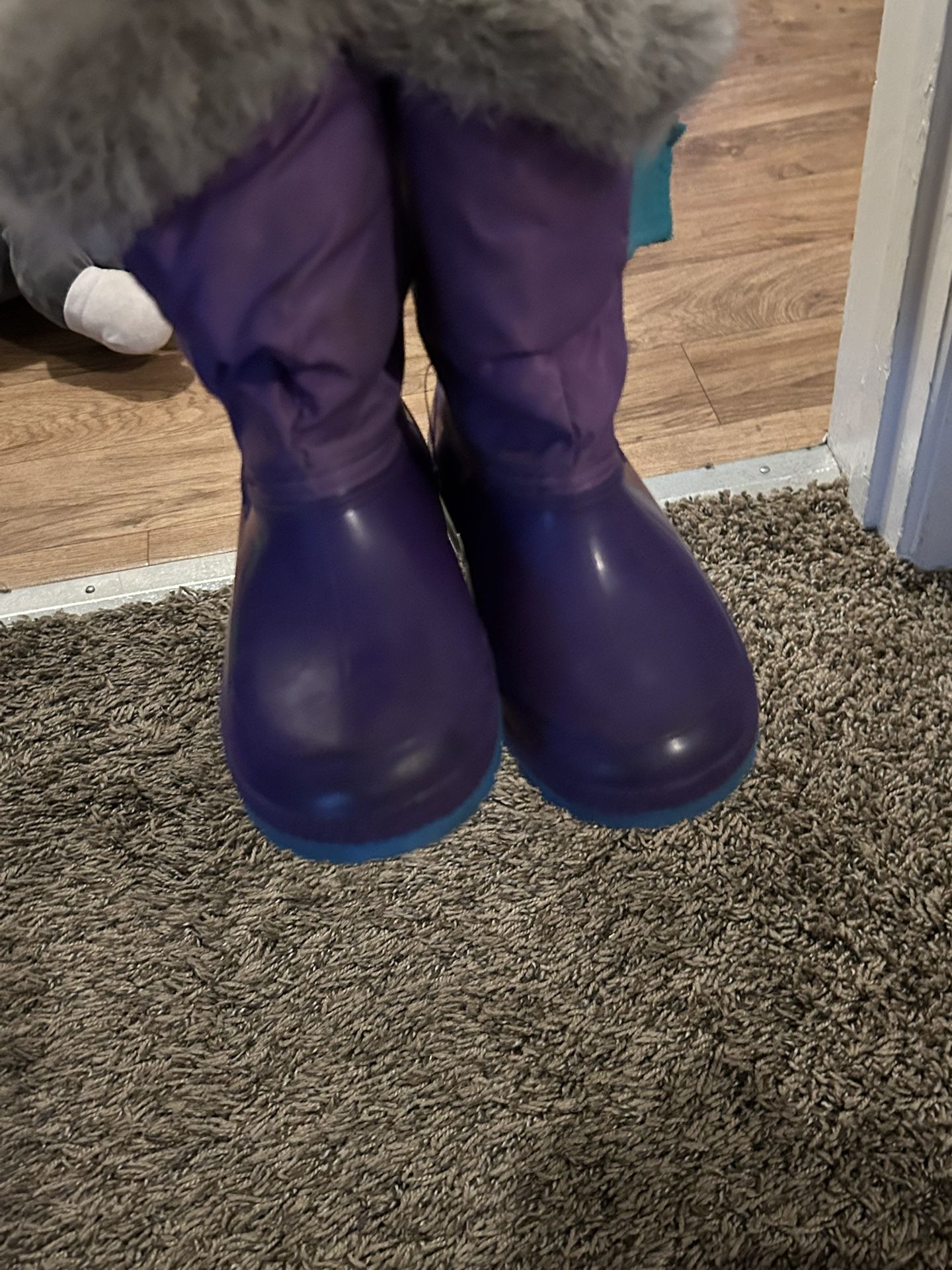 Toddler Girl Snow Boots/rain Boots 11