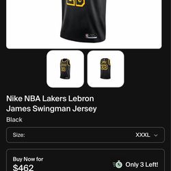 2021-22 LeBron James Black City Edition