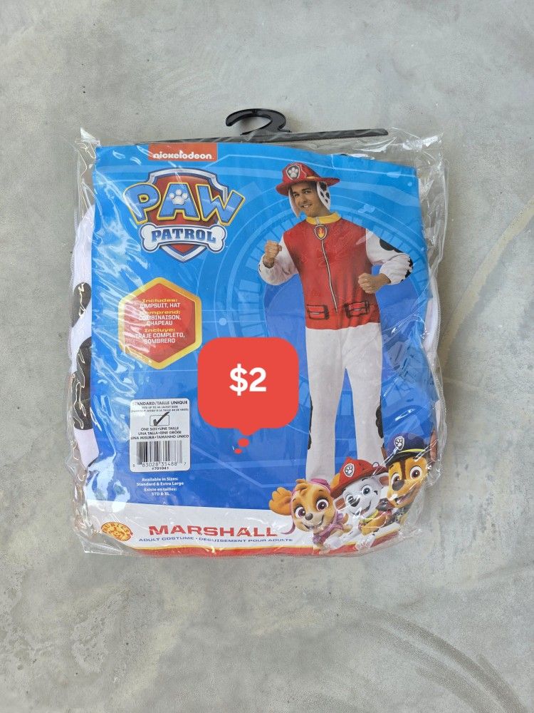 Paw Patrol Marshall Adult Halloween Costume