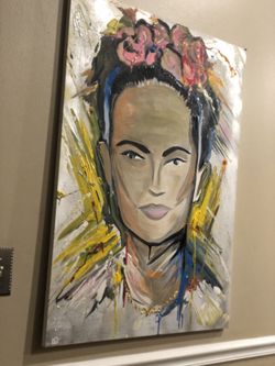 36x40 Frida khalo Painting
