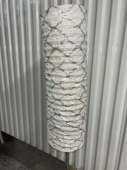 White And Silver Lamp