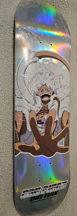 Dim Mak x One Piece Monkey D Luffy Gear 5 Skateboard Deck Anime Expo 2024 NYCC