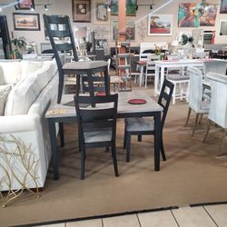 5pc Standard Height Dining Set