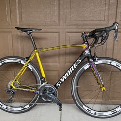 Specialized S Works Tarmac SL5 Carbon 56 CM Road Bike Rigoberto Uran 