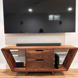 Custom Made Entertainment Console 