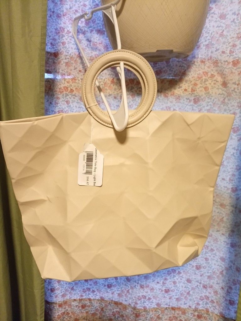 Geometric Tote Bag