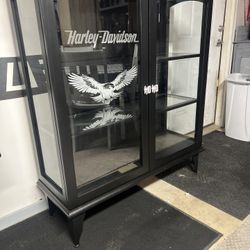 Custom HD Glass Hutch 