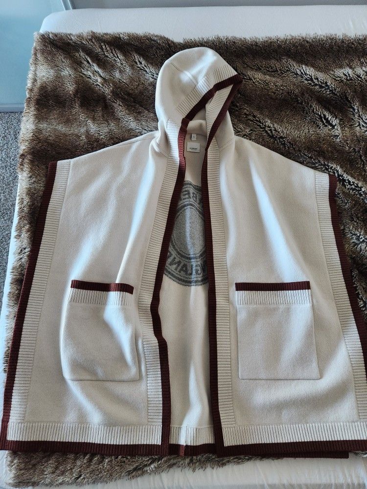 Burberry Poncho Hoodie