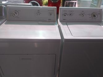 Kenmore Set Washer & Dryer gas