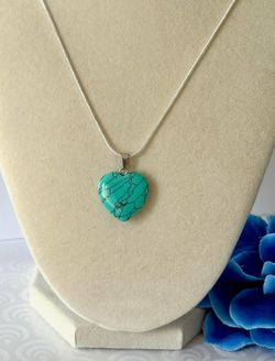 Turquoise Heart Necklace