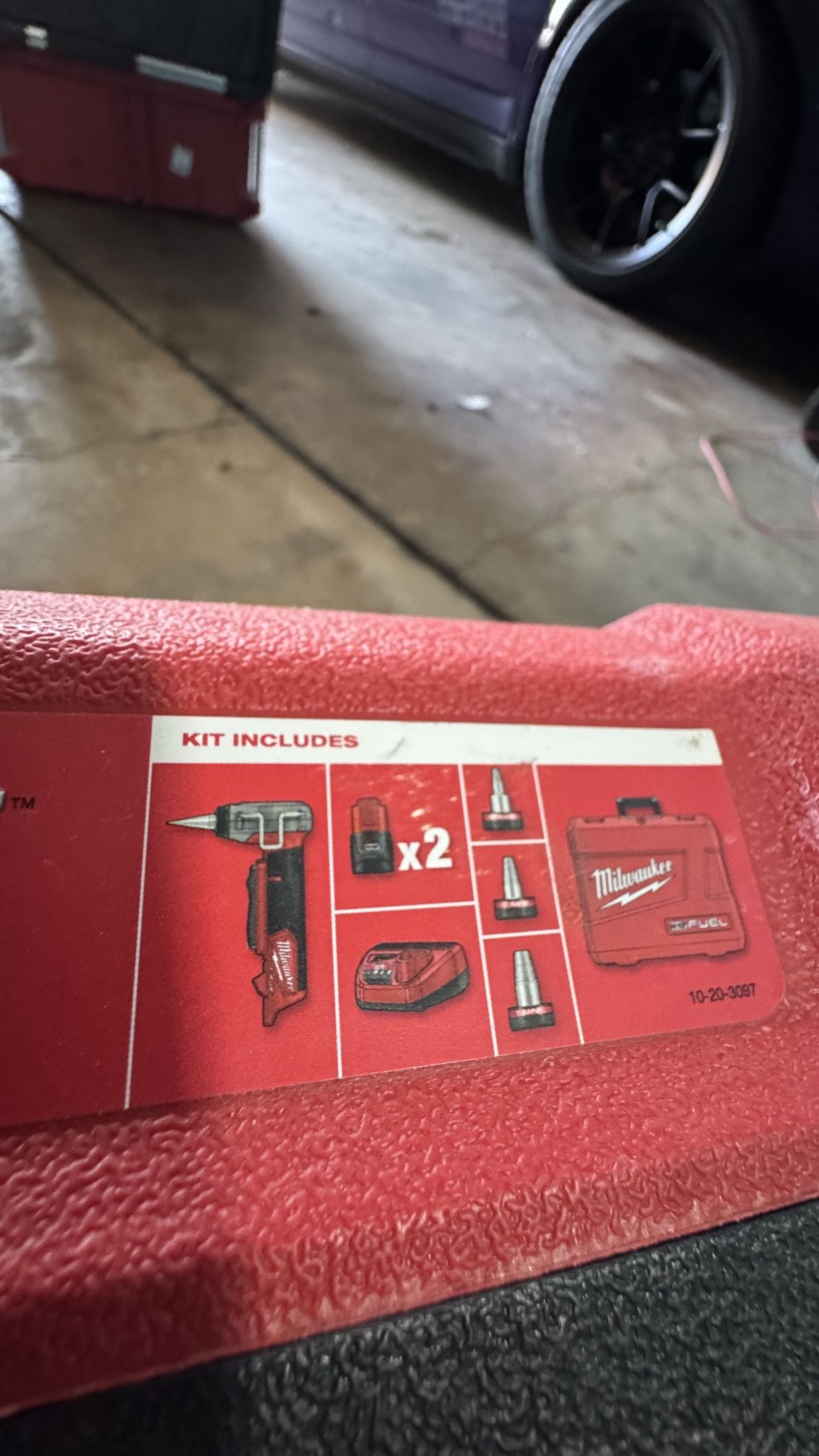 Milwaukee ProPEX Expander Kit Box Only
