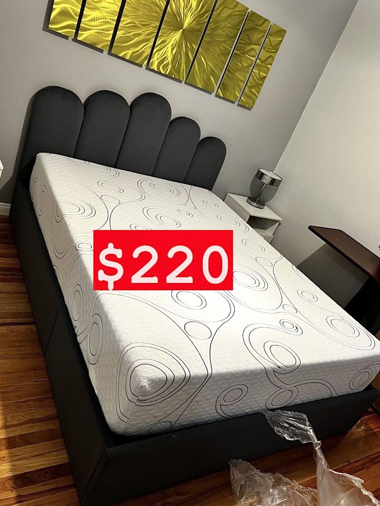 New Queen Memory Foam Mattress Only $220