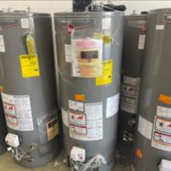 New Water Heater Rheem Performance Platinum Gas 