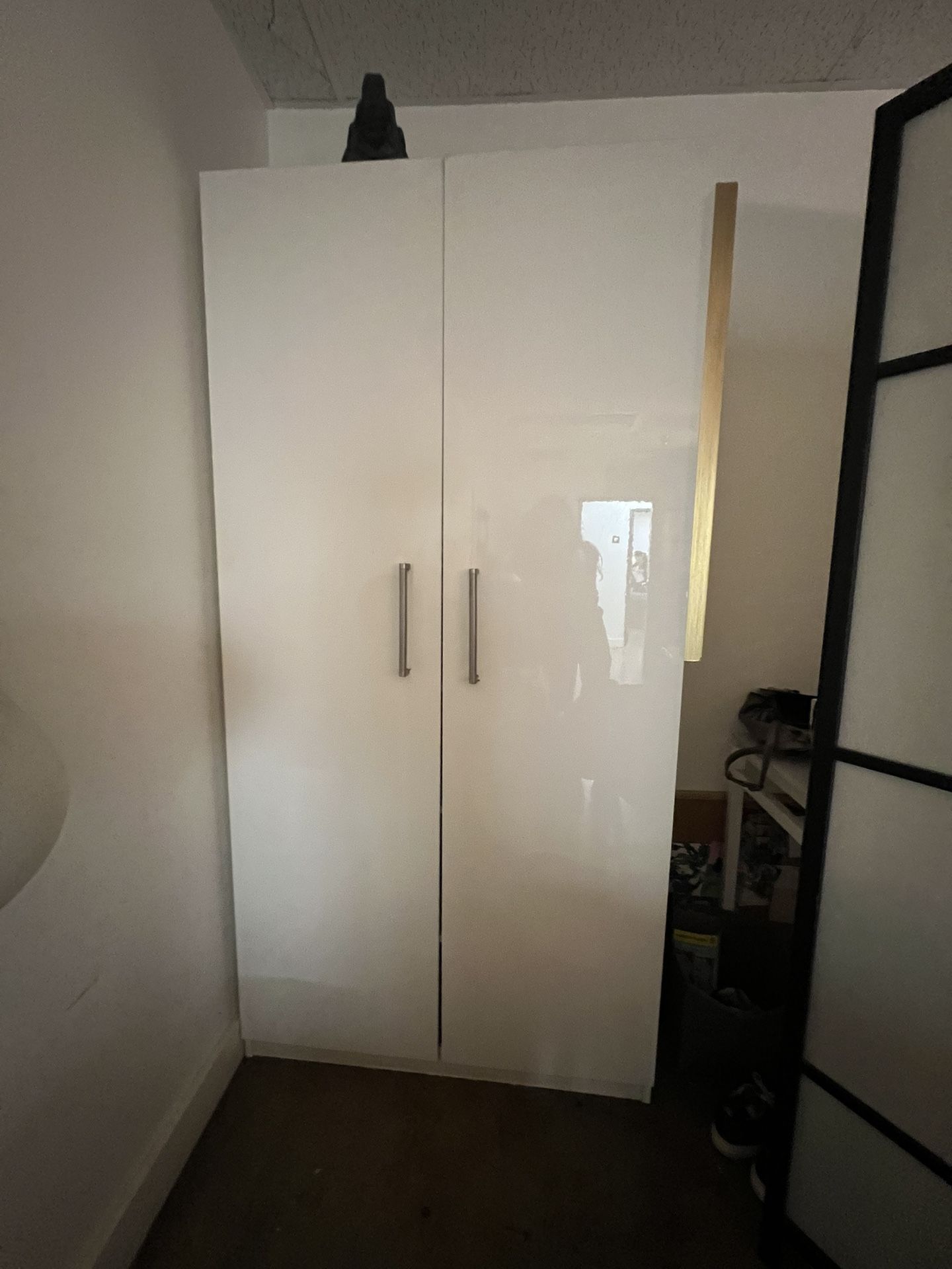 White High Gloss 5x7 Cabinet