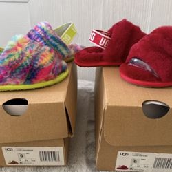 6c 7c ugg slides