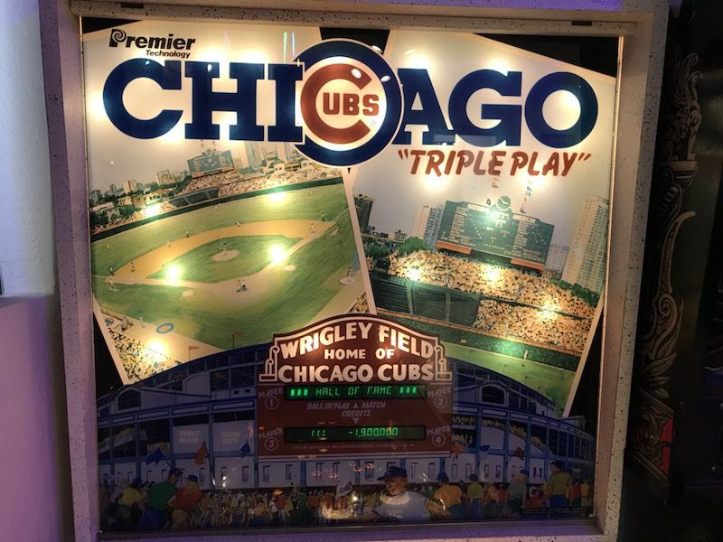 Chicago Cubs Triple Play pinball machine arcade game for Sale in