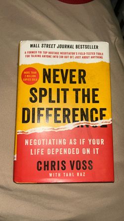 Never Split The Difference Book