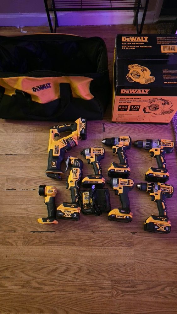 Bundle Of Dewalt Tools