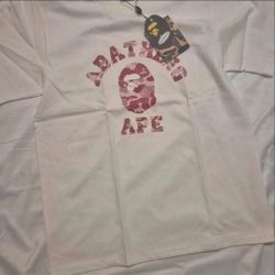 BAPE T-Shirt (Red/White) “Camo Graphic Tee”