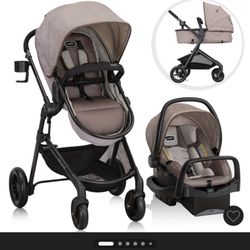 Car Seat And Stroller Travel System 