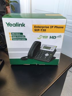 Yealink VOIP phones (2)