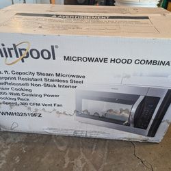 Whirlpool Microwave Hood Range