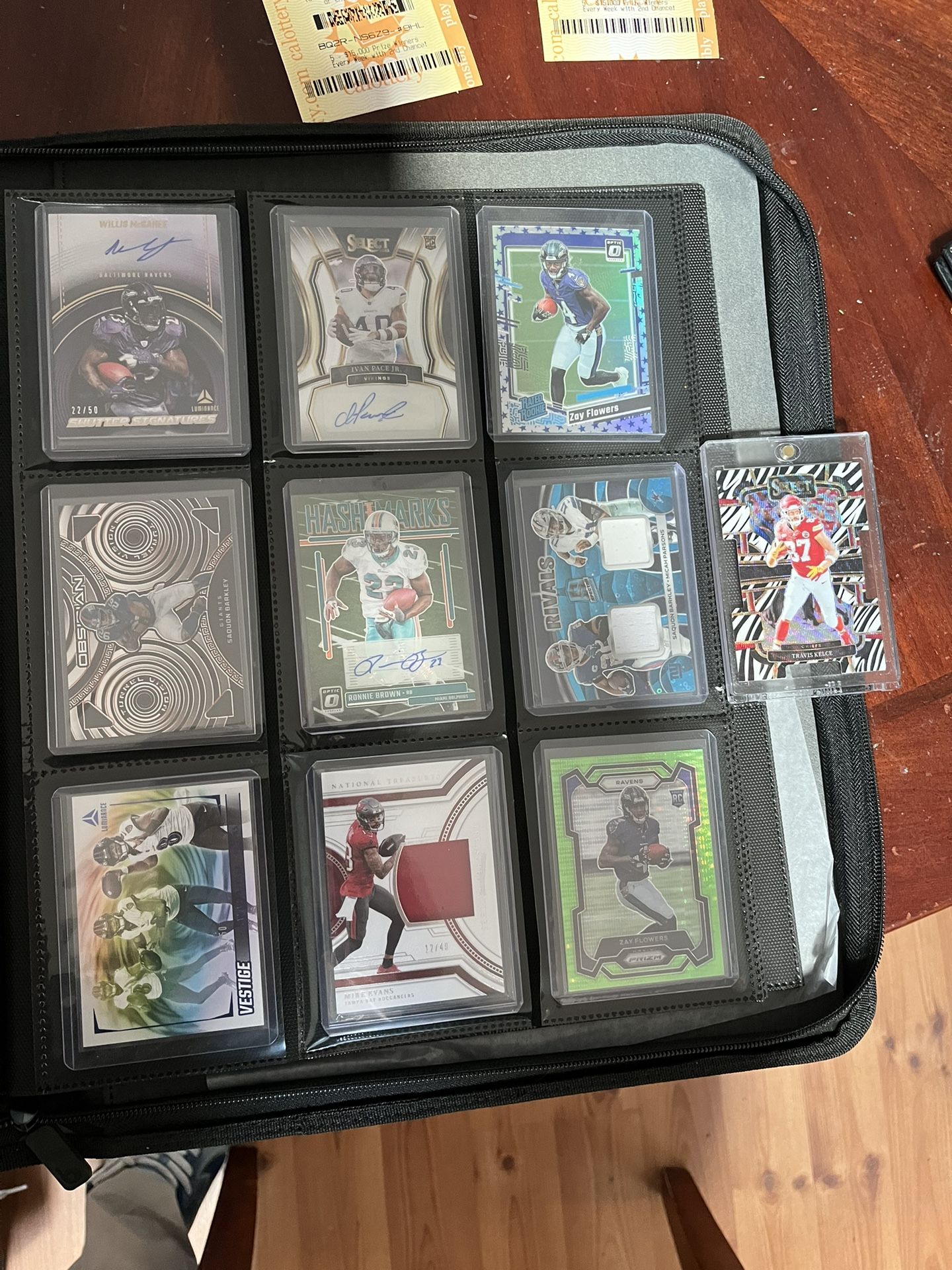 Football Auto Graph/numbered Cards